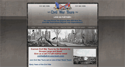 Desktop Screenshot of civilwartours.net