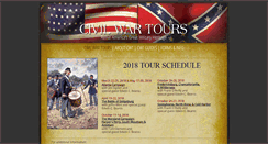 Desktop Screenshot of civilwartours.org